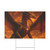 Golden Ember Serpent - Plastic Yard Sign