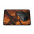 Golden Ember Serpent - Non-Slip Gaming Mouse Pad