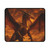 Golden Ember Serpent - Non-Slip Gaming Mouse Pad