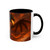 Golden Ember Serpent - Colorful Mugs (11oz, 15oz)