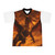 Golden Ember Serpent - Unisex Football Jersey (AOP) Golden Ember Serpent - Unisex Football Jersey (AOP)