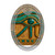 Mystical Eye of Horus - Ceramic Ornaments, 1-Side Print