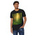 Misty Dawn Over Ancient Redwood Forest - Unisex Recycled Organic T-Shirt