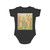 Bunny Blossom Parade - Short Sleeve Baby Bodysuit