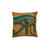 Mystical Eye of Horus - Square Pillow - Pink Back