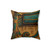 Mystical Eye of Horus - Spun Polyester Square Pillow