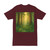 Misty Dawn Over Ancient Redwood Forest - Men's Heavyweight Tee