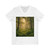 Whispers of Dawn - Unisex Jersey Short Sleeve V-Neck Tee
