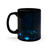 Ethereal Twilight Glade - Black Coffee Mug, 11oz