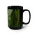 Whimsical Woodland Sprite - Black Mug, 15oz