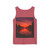 Crimson Dawn - Unisex Garment-Dyed Tank Top