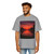 Crimson Dawn - Men's Heavy Oversized Tee