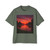 Crimson Dawn - Men's Heavy Oversized Tee