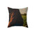 Harvest Heartbeat - Faux Suede Square Pillow