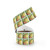 Serene Garden Escape - Square Sticker Label Rolls