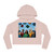 Cap Toss Celebration - Women’s Cropped Hooded Sweatshirt