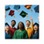 Cap Toss Celebration - Laminate Stickers, Square