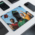 Cap Toss Celebration - Rectangular Mouse Pad