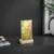 Serene Garden Escape - Acrylic Sign with Wooden Stand