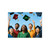 Cap Toss Celebration - Ceramic Photo Tile