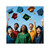 Cap Toss Celebration - Square Vinyl Stickers