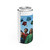 Cap Toss Celebration - Slim Can Cooler