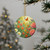 Serene Garden Escape - Decorative Ceramic Ornaments, Double-Sided (1pc, 3pcs, 5pcs, 10pcs)