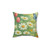 Serene Garden Escape - Spun Polyester Square Pillow