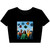 Cap Toss Celebration - Women’s Poly-Cotton Crop Tee
