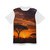 Savanna Sunset Harmony - Unisex Cut & Sew Tee (AOP)