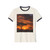 Savanna Sunset Harmony - Unisex Cotton Ringer T-Shirt Savanna Sunset Harmony - Unisex Cotton Ringer T-Shirt