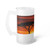 Savanna Sunset Harmony - Frosted Glass Beer Mug