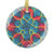 Kaleidoscope Harmony - Glass Ornaments