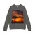 Savanna Sunset Harmony - Unisex French Terry Raglan Crewneck