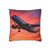 Skyward Bound - Square Poly Canvas Pillowcase