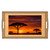 Savanna Sunset Harmony - Bamboo Serving Tray (Engraving)