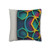 Kaleidoscope Harmony - Spun Polyester Square Pillowcase