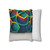 Kaleidoscope Harmony - Spun Polyester Square Pillowcase