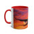 Skyward Bound - Two-Tone Coffee Mugs, 11oz
