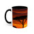 Savanna Sunset Harmony - Accent Coffee Mug (11, 15oz)