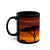 Savanna Sunset Harmony - Black Mug (11oz, 15oz)