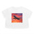 Skyward Bound - Women's Flowy Cropped Tee Skyward Bound - Women's Flowy Cropped Tee