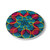 Kaleidoscope Harmony - Ceramic Coaster