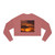 Savanna Sunset Harmony - Women's Cropped Sweatshirt Savanna Sunset Harmony - Women's Cropped Sweatshirt