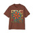 Psychedelic Flower Power - Men's Heavy Oversized Tee