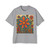 Psychedelic Flower Power - Men's Heavy Oversized Tee