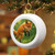 Whimsical Fox Tails - Christmas Ball Ornament