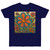 Psychedelic Flower Power - Single Jersey T-shirt