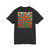 Psychedelic Flower Power - Acid Washed Round Neck Tee