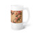 Enduring Love Blossoms - Frosted Glass Beer Mug